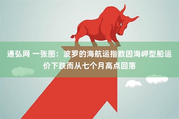 通弘网 一张图：波罗的海航运指数因海岬型船运价下跌而从七个月高点回落